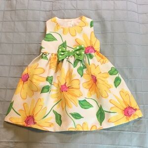 Bonnie Baby Floral Fit & Flare Dress